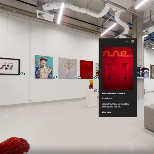 przykład wirtualnego spaceru